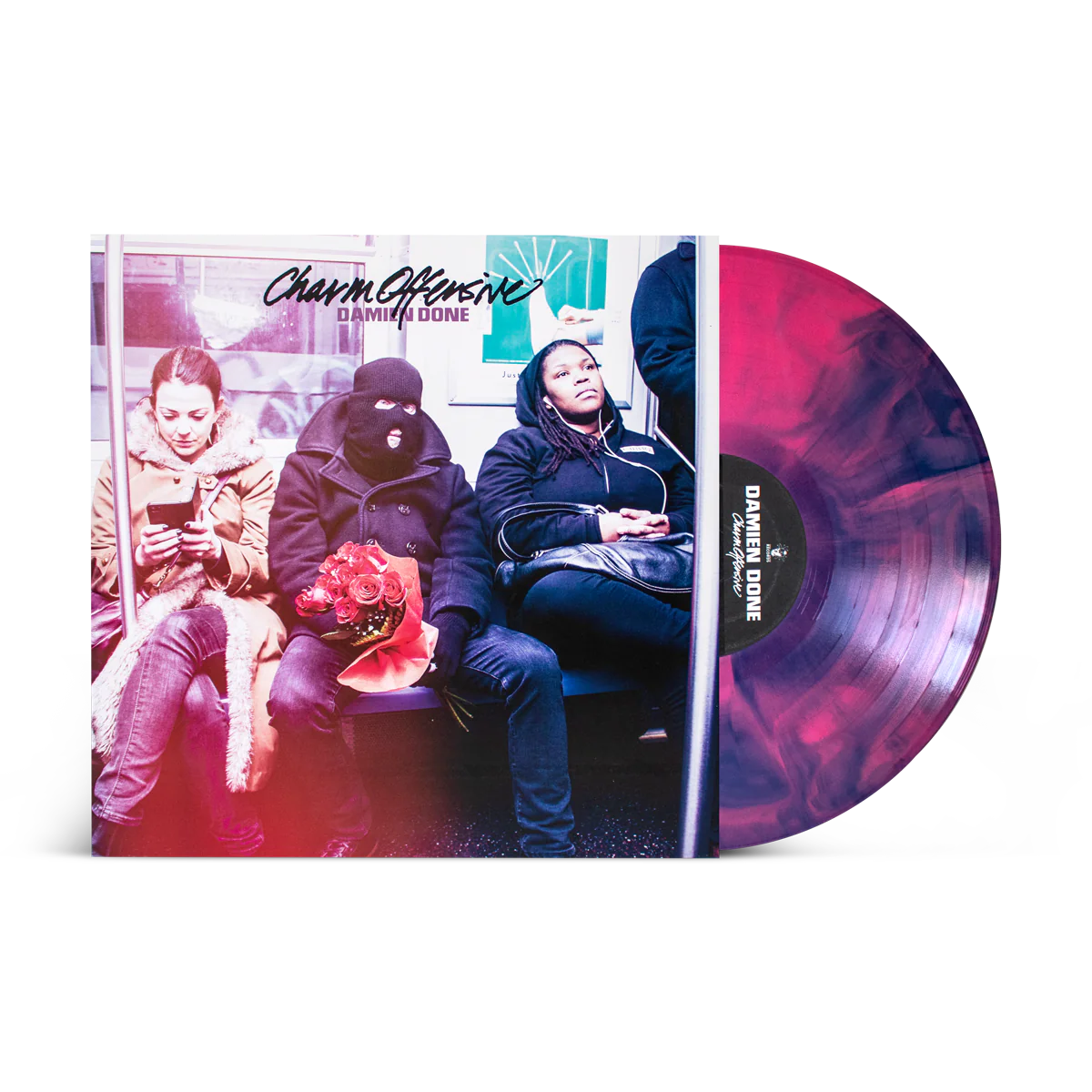(image for) Damien Done - Charm Offensive LP (Color Vinyl)